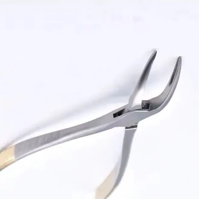 

Зубные щипцы для удаления остатков корней, изогнутые, универсальные, для верхних и нижних челюстей