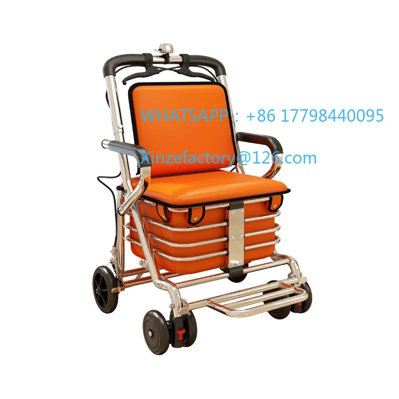 

Customizable elderly trolley can be folded to help