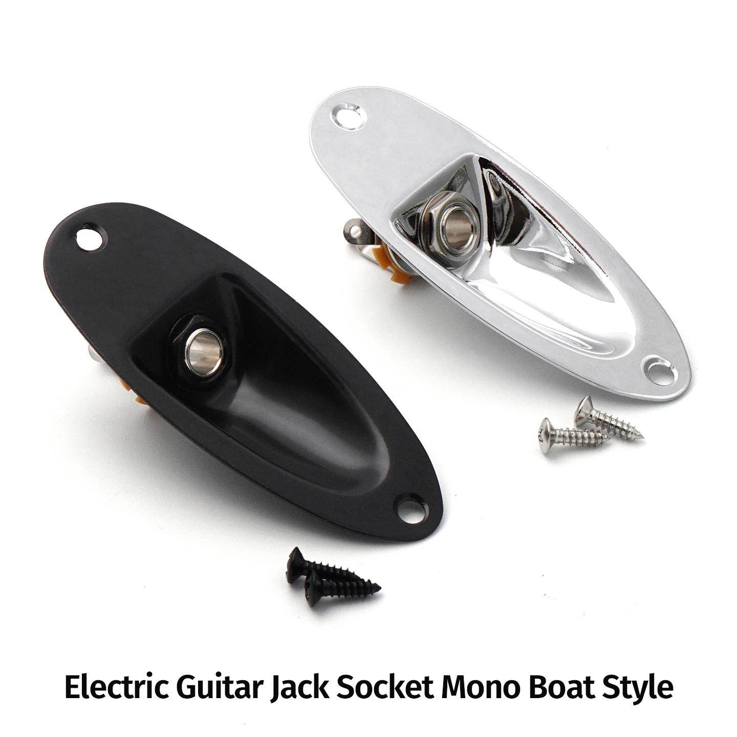 Electric Guitar Jack Socket Mono Boat Style, 1/4