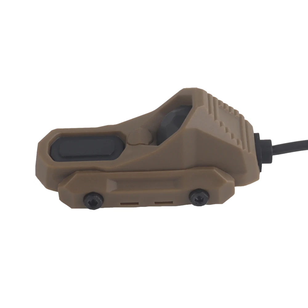 OPHIDIANTAC AXON Pro single-line switch, equipped with three connectors, suitable for PEQ and flashlight connectors