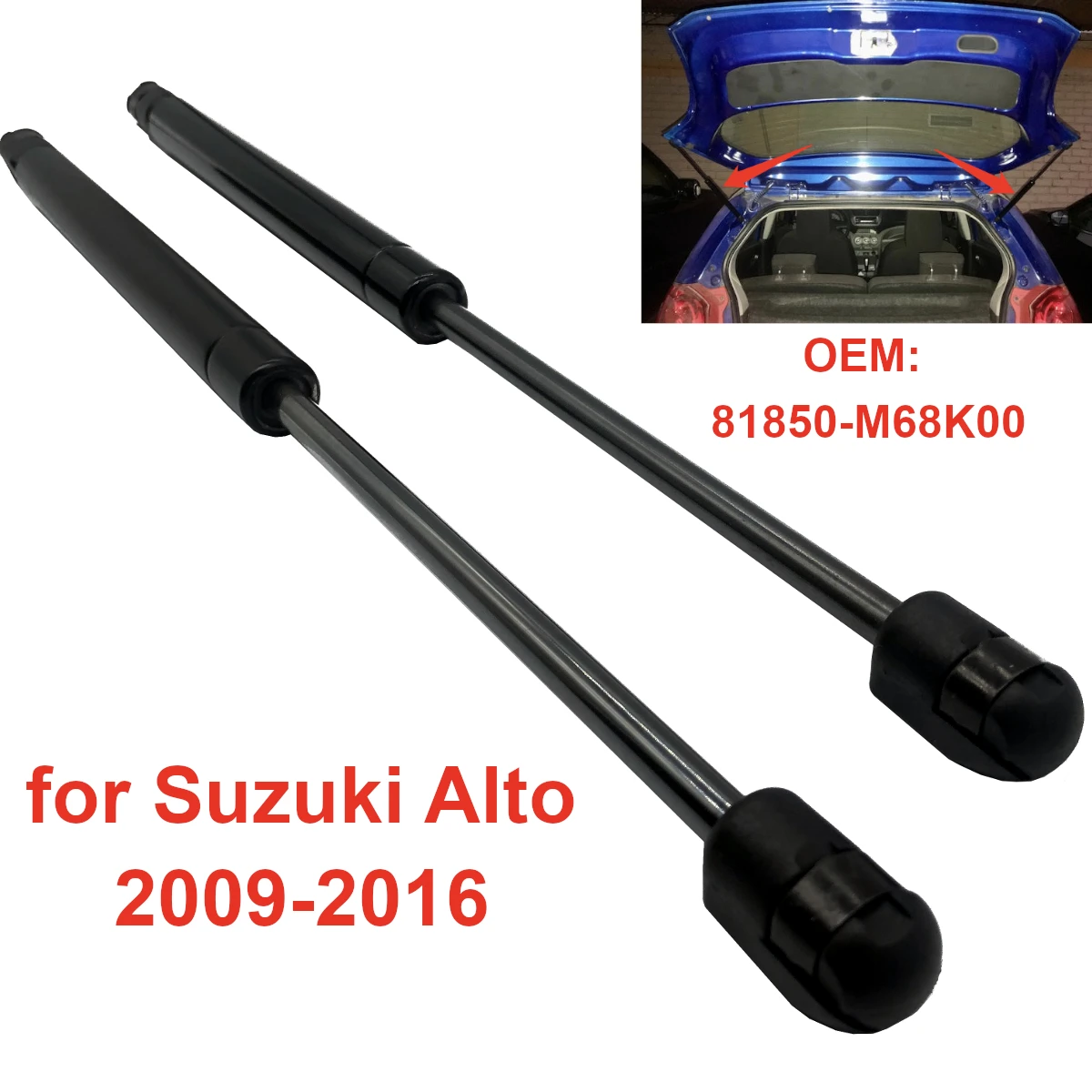 81850M68K00 Rear Trunk Tailgate Boot Gas Strut Lift Support Bar for Suzuki Alto Celerio HA25 HA35 2009-2016