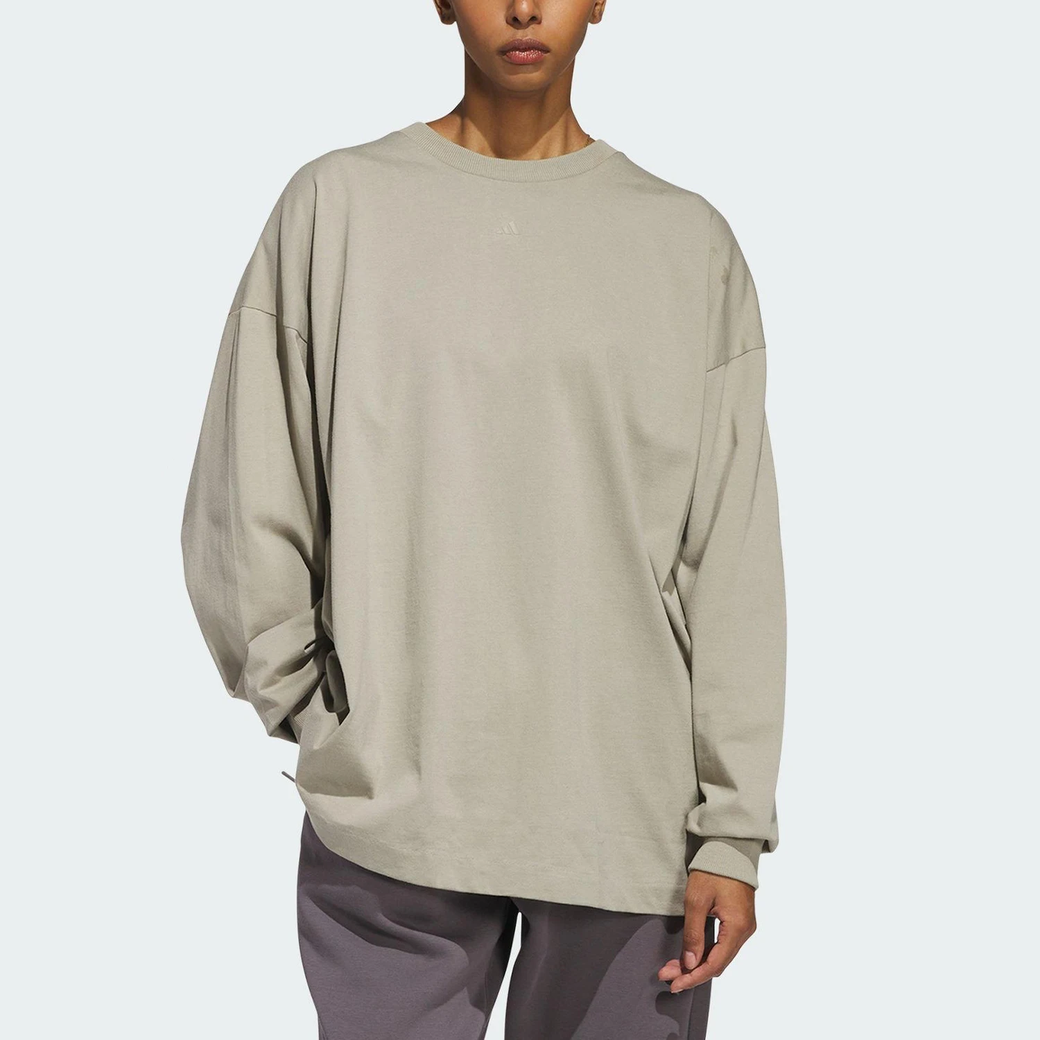 

Официальная оригинальная дышащая футболка Adidas с длинным рукавом для бега, весна 2025, для мужчин и женщин, модель JD6130