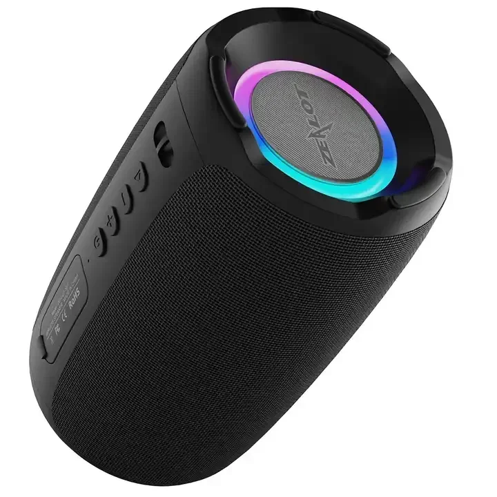 مكبرات الصوت S61 مكبر الصوت اللاسلكي Hifi Bass الاهتزاز المحمولة في الهواء الطلق بطارية سوداء البلاستيك سماعات الحفلات المخصصة AUX