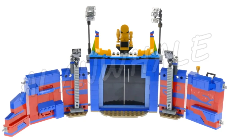 516 Stück Super Fighter Thor vs. Giant Arena Clash Duel Grandmaster Schiebetor 10749, Bausteine, Spielzeug, kompatibel mit Modell