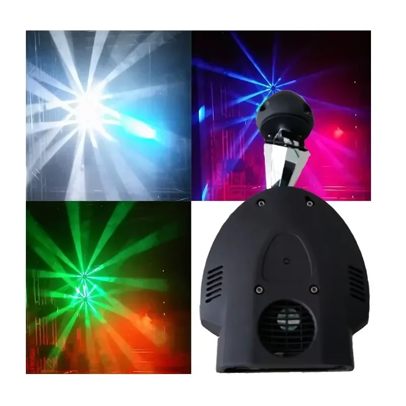 7R Roller Magic Ball Light 9 RGB 3in1 LED DMX512 Control 300W Stage Color Spray Equipment for Venues Bars Discos