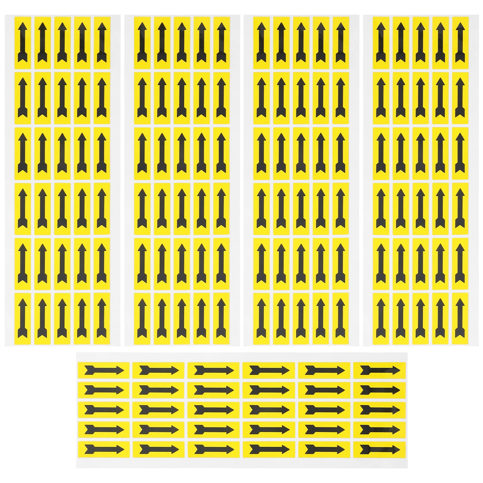 

150pcs Arrow Stickers 1 4x0 4 Inch Self Adhesive Indicators for Directions Warehouse School Office Traffic Labels Decals