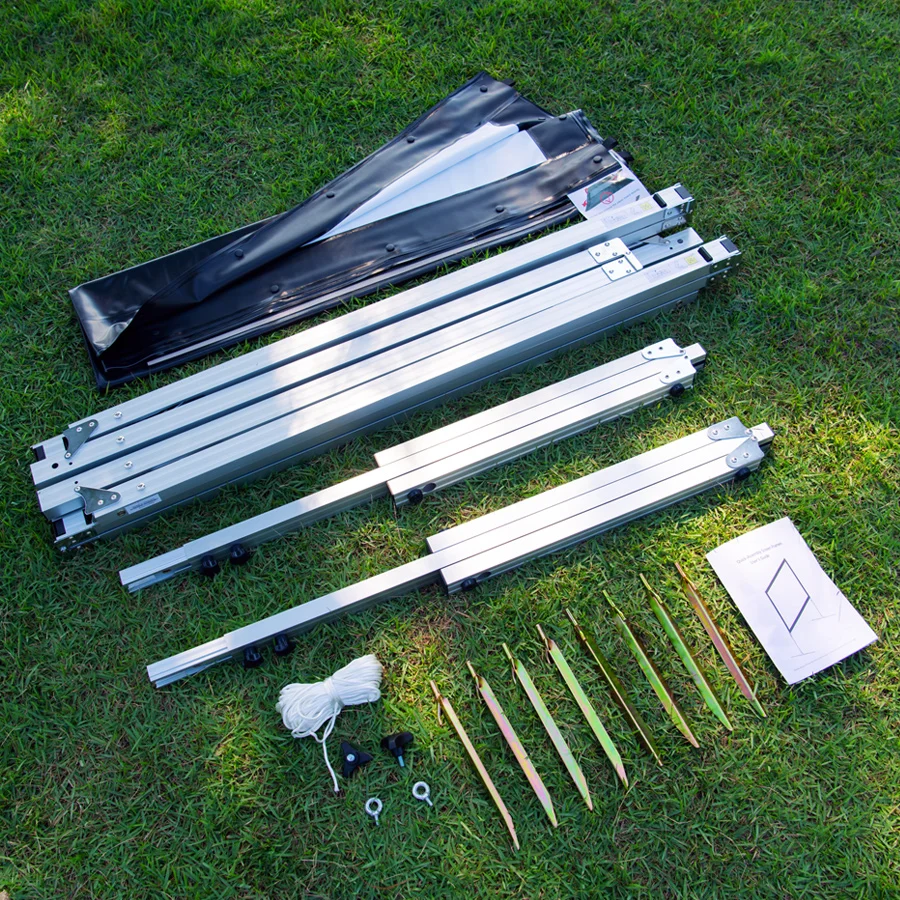 120 inch Outdoor Movie Screen - Upgraded 3 Layers PVC 16:9 Projector Screen, Portable Video Projection Screen with Carrying Bag