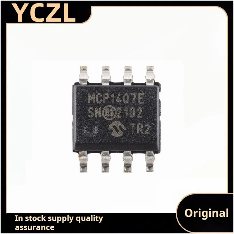 5PCS MCP1407-E/SN SOP-8 6A high-speed power MOSFET driver chip original authentic