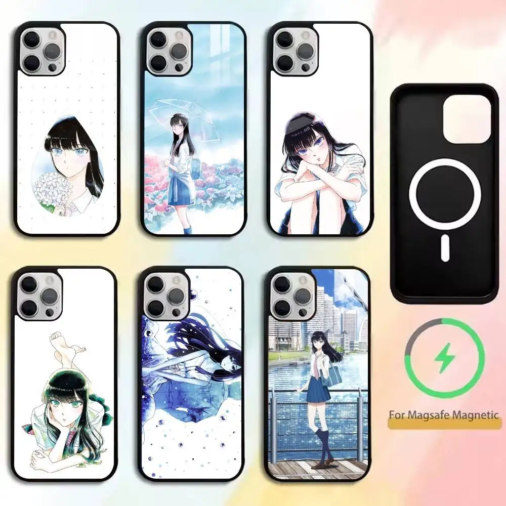 After the Rain-Tachibana Akira- Haruka Phone Case For iPhone17,16,15,14,13,12,11 Plus,Pro Supports Magnetic Wireless Charging