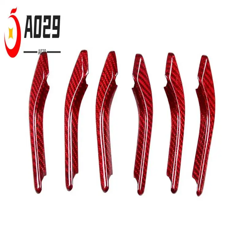 

A029-For Maserati Ghibli 2014-2022 Dry Carbon Fiber Car Side Air Vent Fender Cover Trim Sticker Accessories