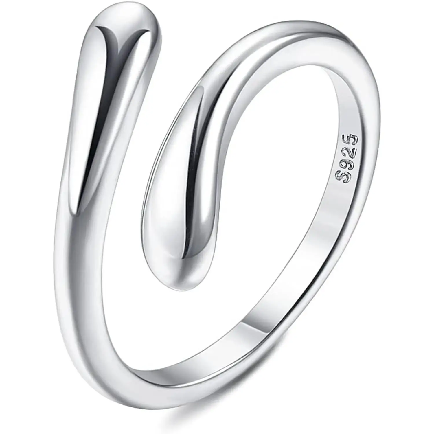 Women's 925 Sterling Silver Vintage Adjustable Toe Ring