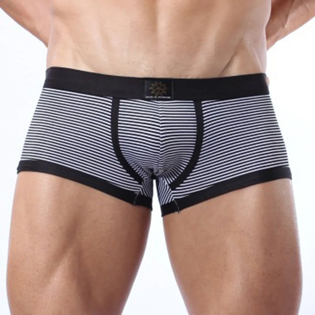 Comfortable Lounge Black Breathable Boxers Pouch Style Underpants Boxers 5 Spandex Blend 95 Cotton Fabric Brand New Condition