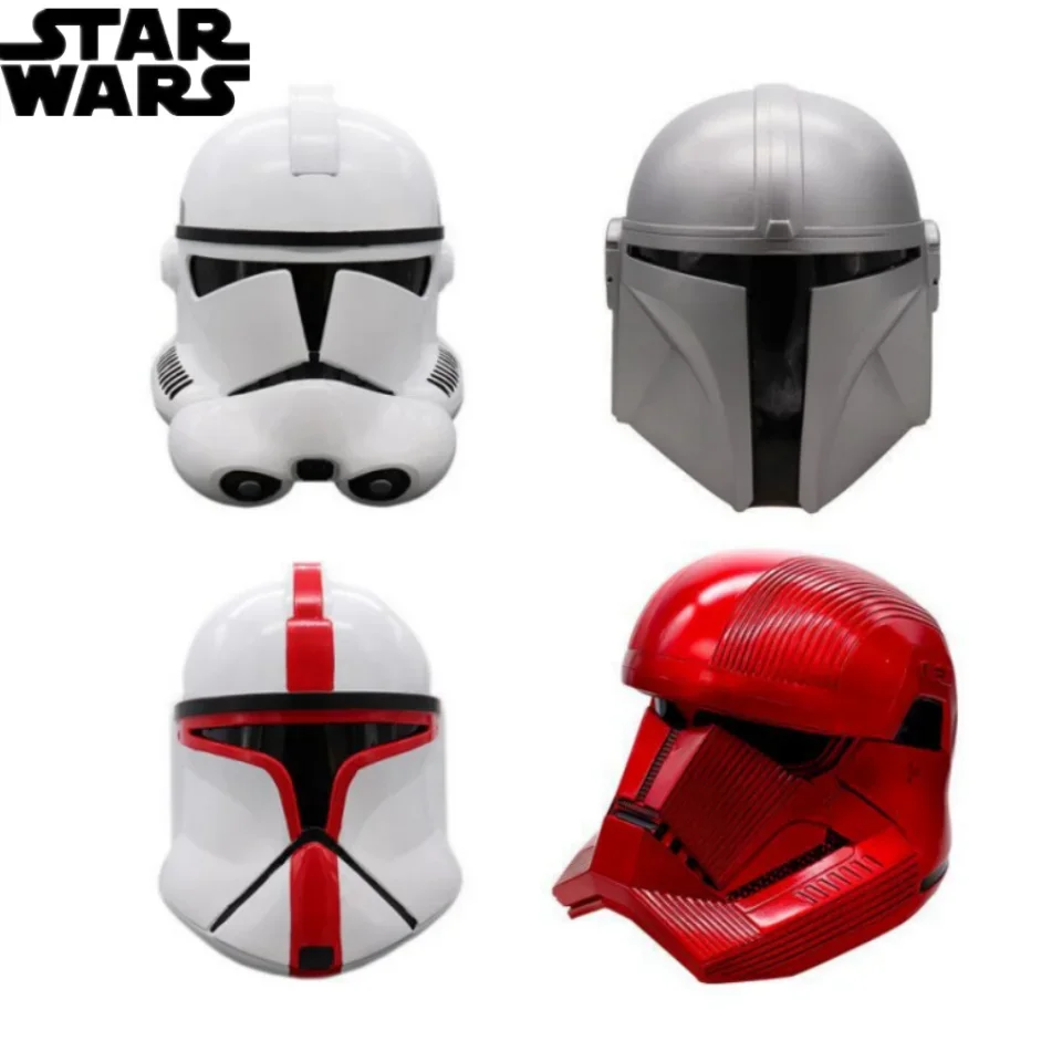 Star Wars Helmet The Mandalorian Helmet Halloween Cosplay Casco Replica Full Head Mando Bounty Hunter Mask Christmas Gift