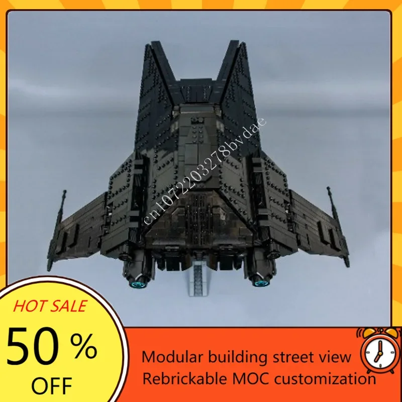 2152CS 引き裂き輸送鎌宇宙戦争軍事 MOC 宇宙船バトルカスタムパズル DIY 教育組立モデル子供のギフト