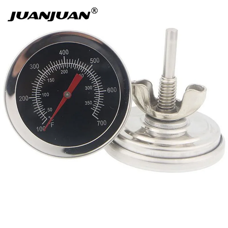 Hàng Mới Về Nấu Inox Nhiệt Kế Lò Nướng Sữa BBQ Thịt Thực Phẩm Đồng Hồ Đo Đồng Hồ Đo Nhiệt Độ Máy 20%