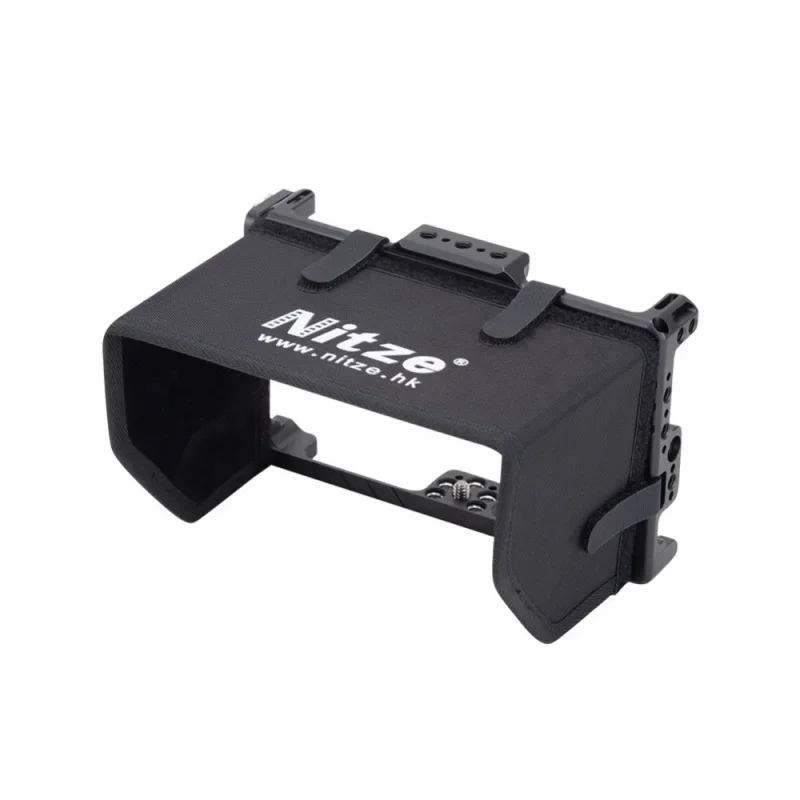 NITZE MONITOR CAGE WITH SUNHOOD FOR FEELWORLD LUT6 / LUT6S 6