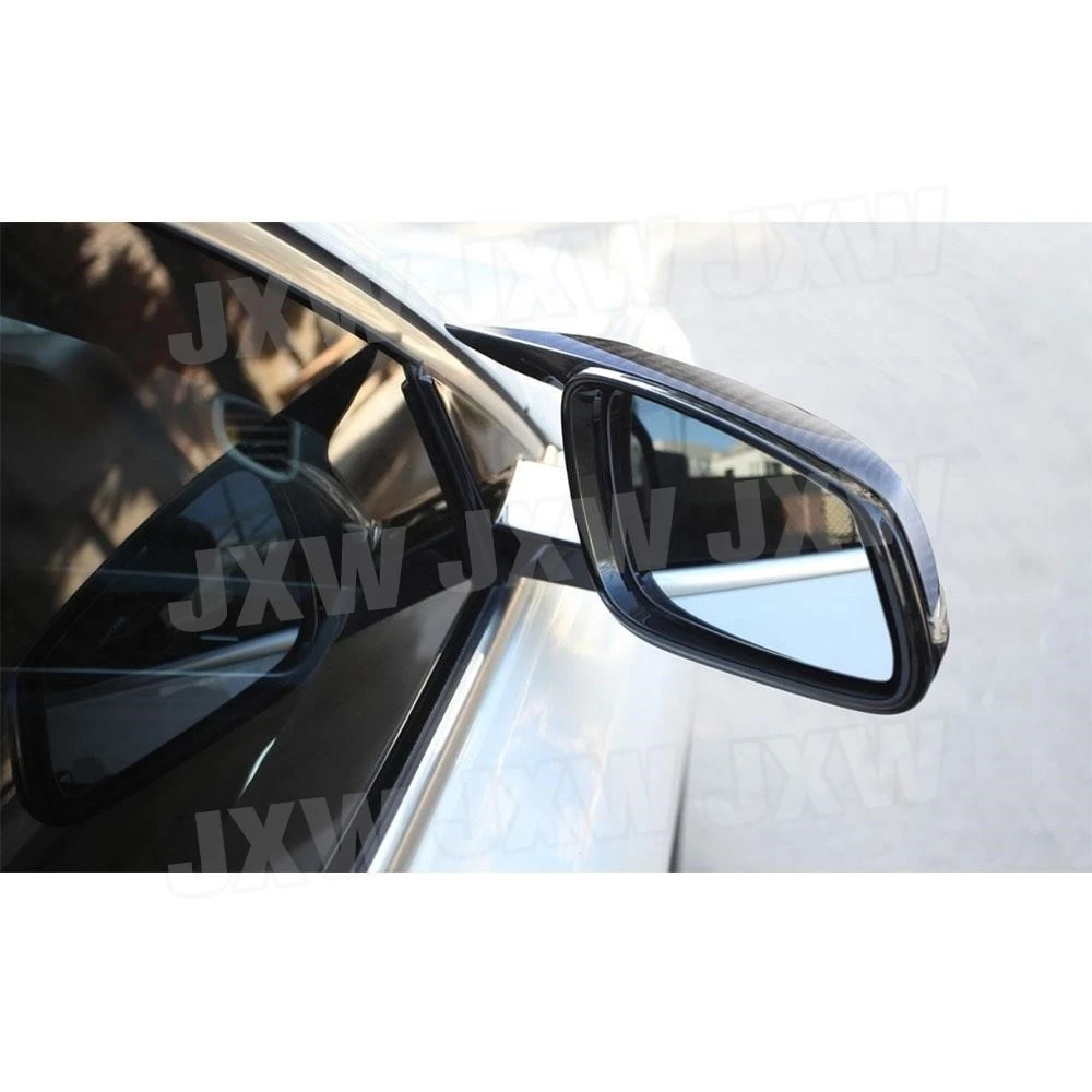 

Real Dry Carbon Door Side Rearview Mirror Cap Trim Shell Covers Sticker for BMW F39 F48 F49 F52 G29 F40 F44 2016+