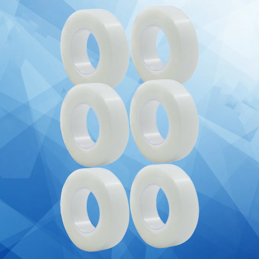 6 لفات شريط جفن مزدوج شفاف ذاتي اللصق قابل للتنفس مقاوم للماء سهل الاستخدام ملصقات جفن غير مرئية أداة ماكياج #5