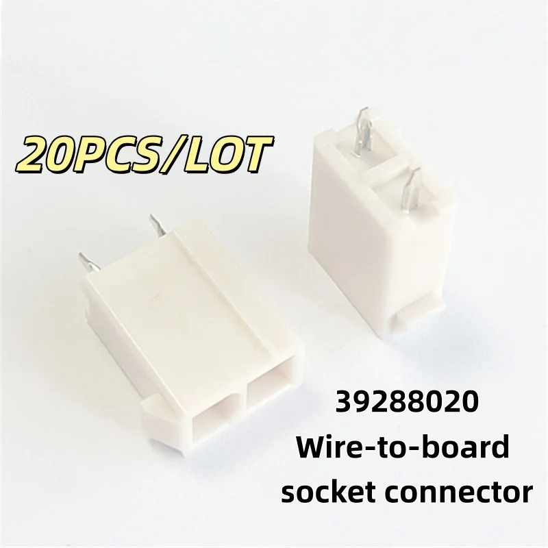 

20 шт./лот 39288020 3928-8020 039288020 2PIN P = 4,2 мм разъем «провод-плата» новый и оригинальный