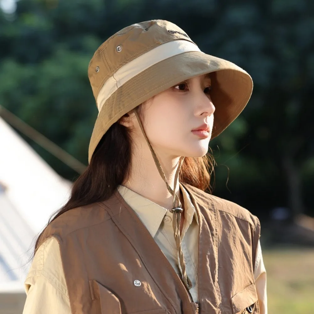 

Новая дышащая пляжная кепка с защитой от ультрафиолета, складная панама, солнцезащитная шляпа для женщин