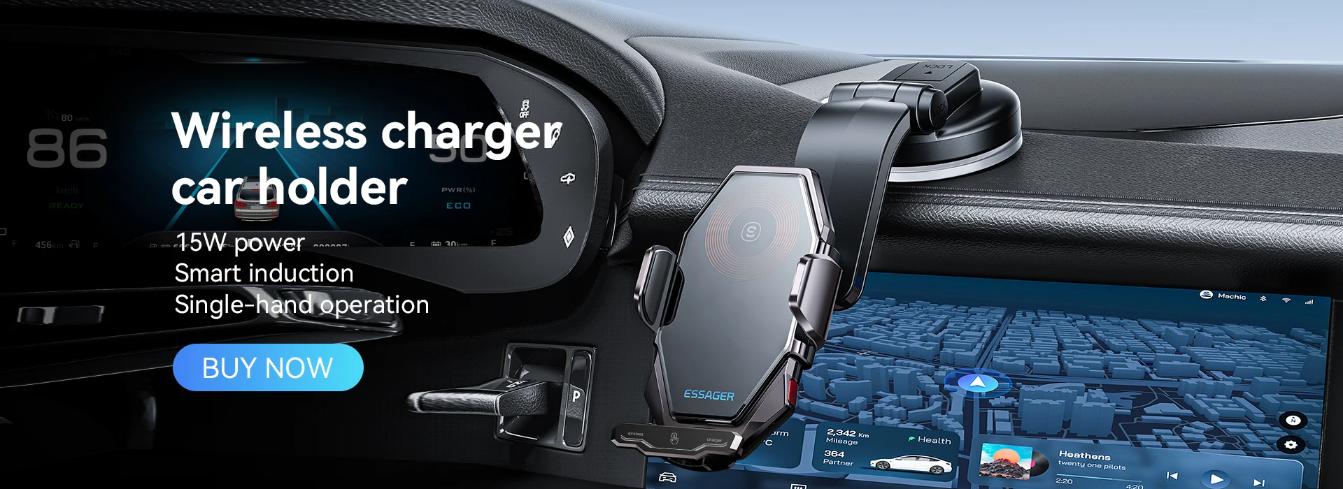 Essager 45W USB Car Charger QC 4.0 PD 3.0 SCP 5A USB Type C Fast Charging For iPhone 14 13 Pro Huawei Xiaomi Samsung S22 Ultra