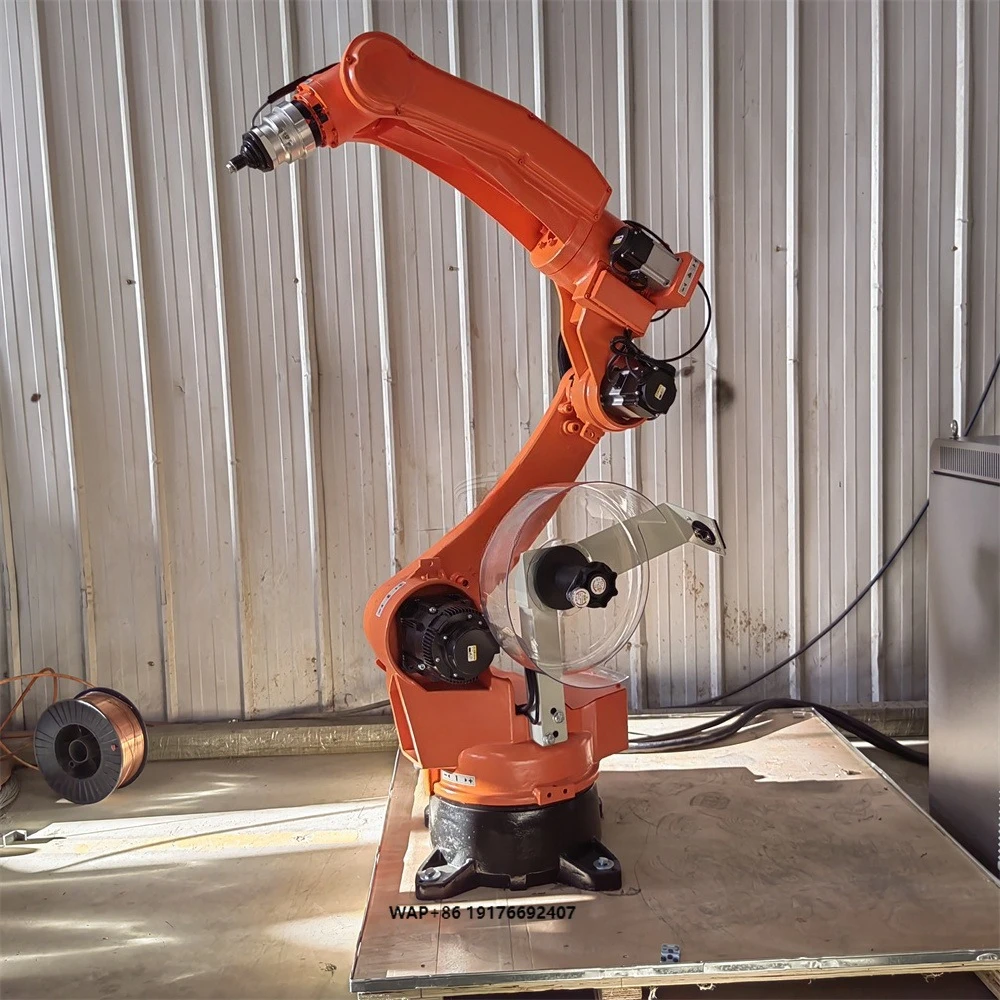 Industrial 6 Axis Programmable Automatic Robots Arm Universal Arm Robot Kit Smart Metal Stainless Carbon Steel TIG MIG Welding