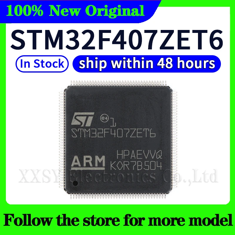 

STM32F407ZET6 In stock