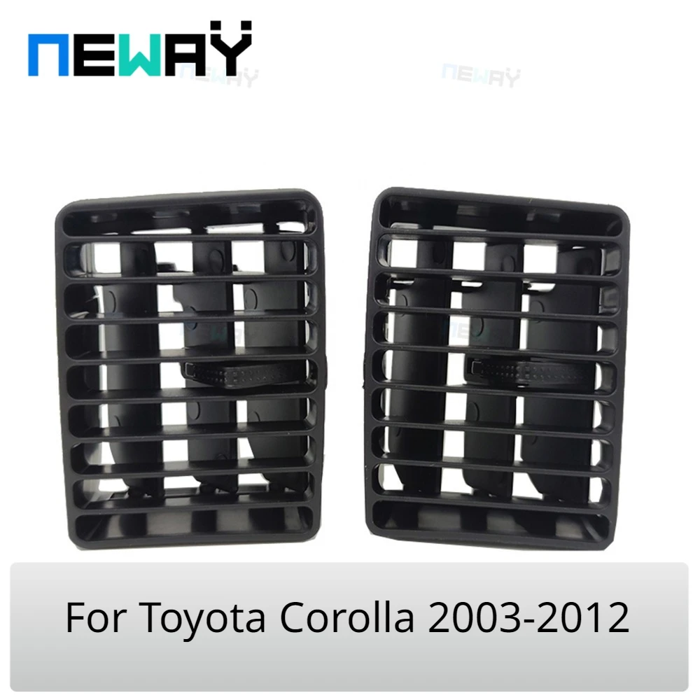 Car Air Conditioning Ventilation Refitting Frame Fit for Toyota Corolla EX E120 2003-2012 Outlet Panel Grille Cover Replacement