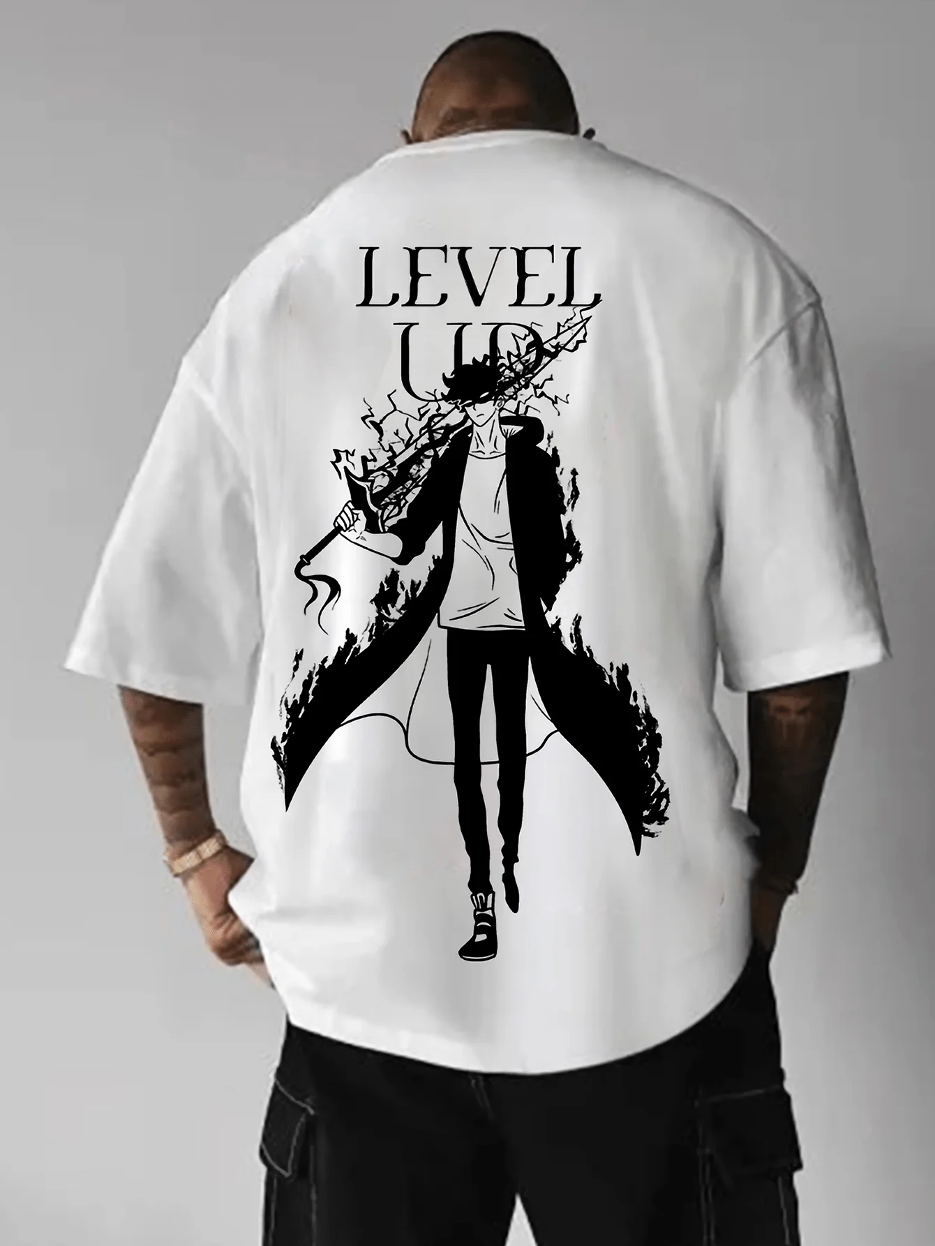

2025 A Famous Japanese Anime Collaboration Merchandise A Pure Cotton Short-sleeved T-shirt for Both Men and Women
