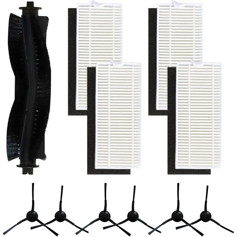 BAAM-メインブラシサイドブラシフィルターセット Medion X20 SW+ / MD 11415用、Medion X21 SW+ / MD 11500掃除機部品用