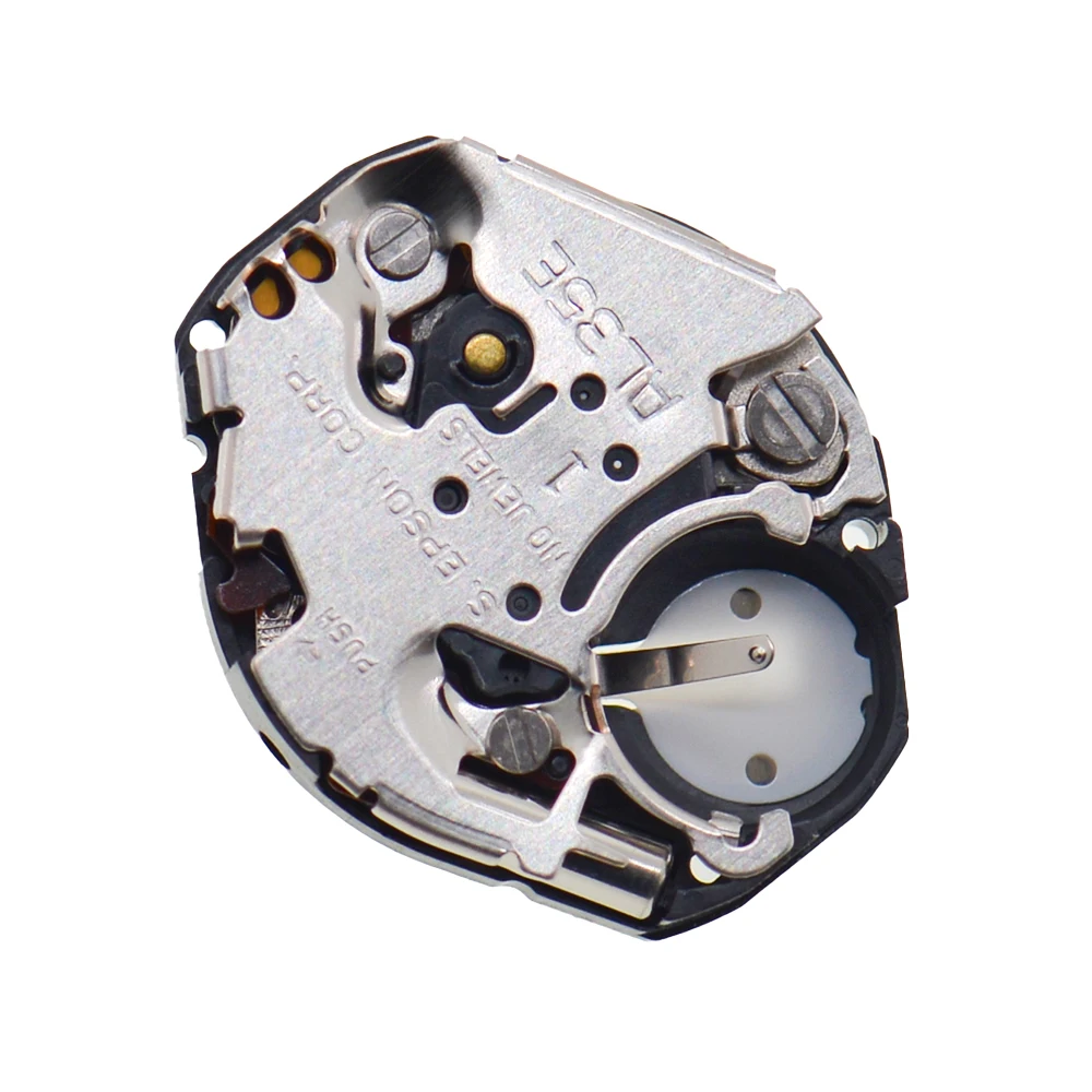 EPSON-AL35 ساعة حركة كوارتز ، مقبض حركة ، A35 ، غير تقويم ، ثلاثة إبرة ، عالية الدقة ، استبدال