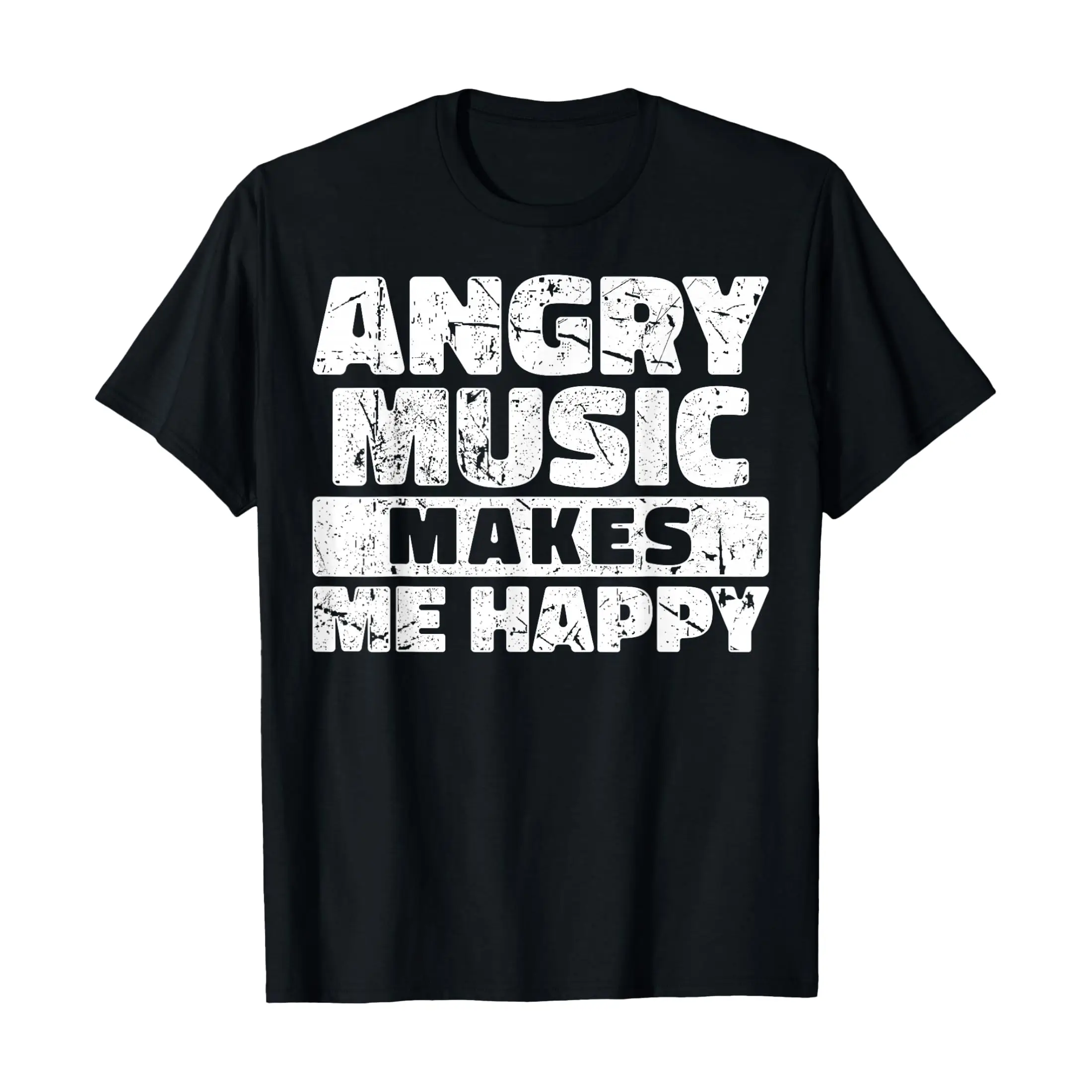 Funny Rockn Roll Saying Heavy Hard Rock Music Fan T-Shirt, Ultra Soft Comfortable Unisex Short Sleeve T-Shirt