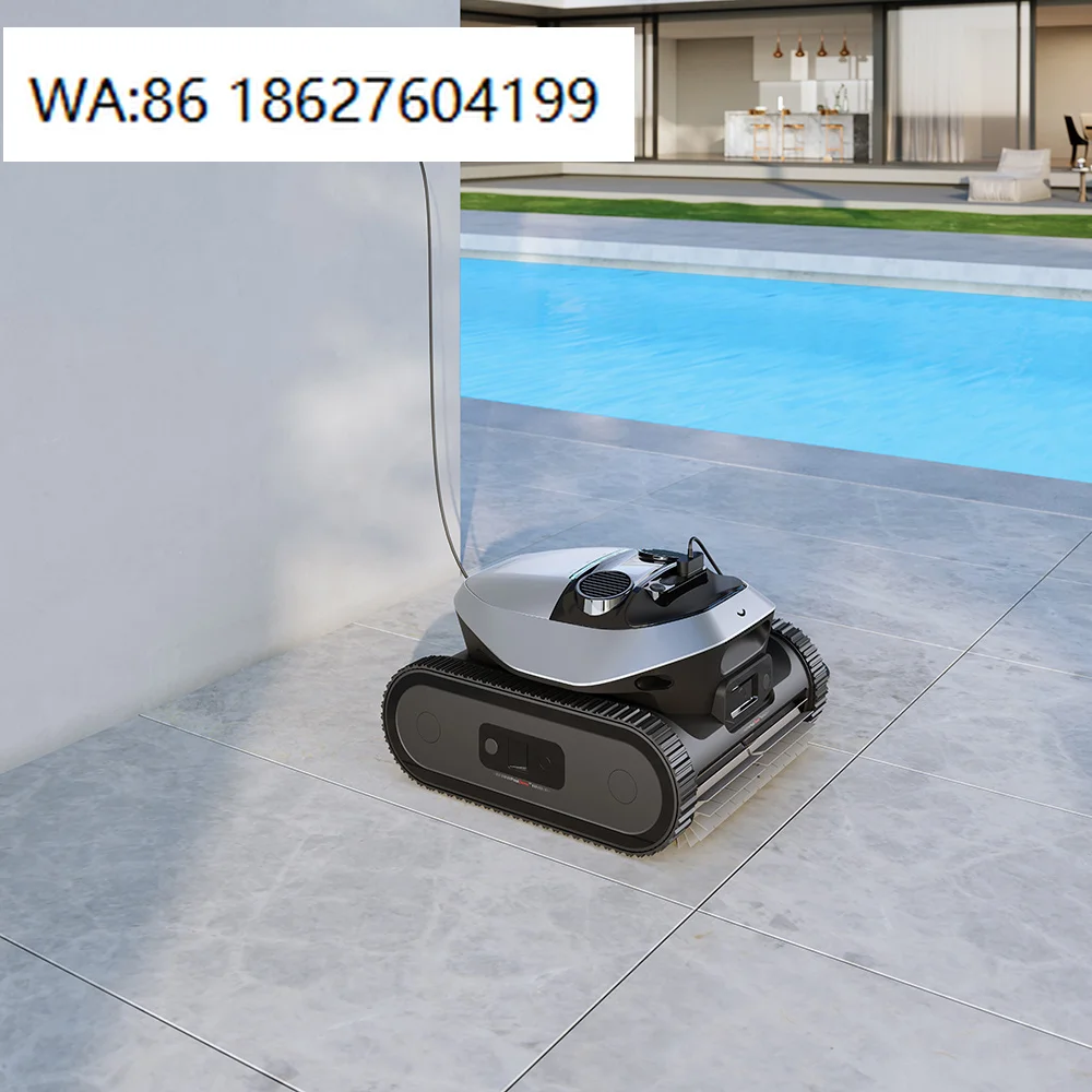 For Automatic Pool Cleaner High Performance Eco Friendly Wireless Pool Cleaning Robot Automatic Wall Climbing Extra Large Filter