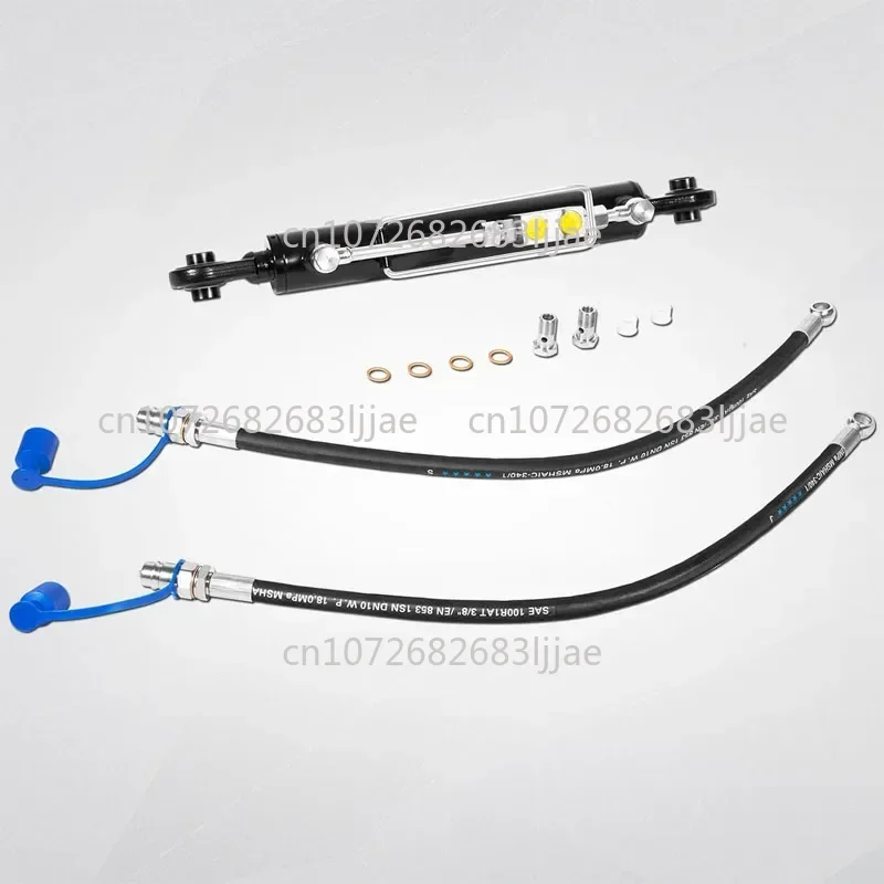 Two-Way Check Valve Hydraulic Cylinder SPH320033 Hydraulic Top Link Cat. 1-1 with Locking Block 20 7/8” - 31 7/8” with 2 x Hose,