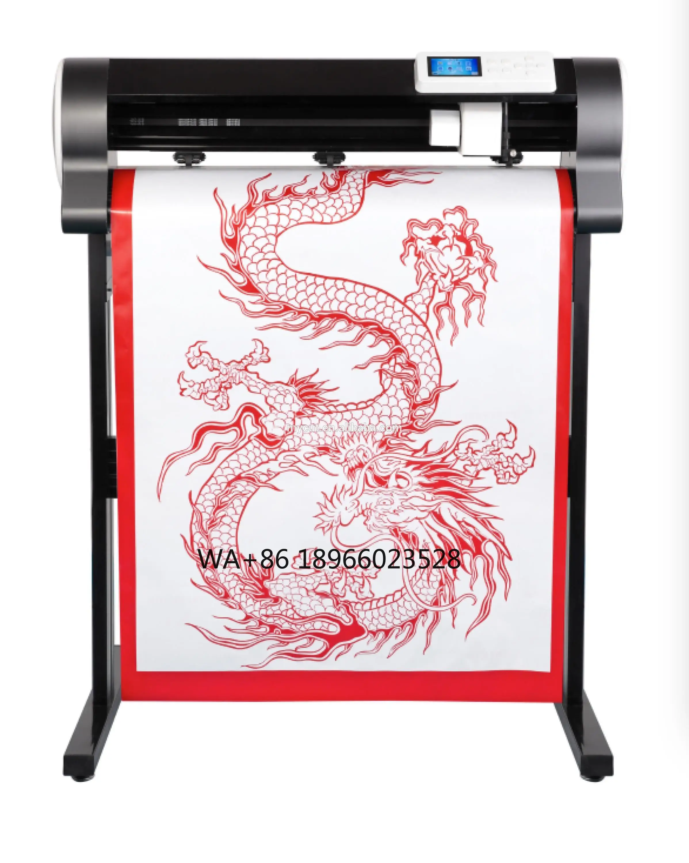 

Guangzhou 72 cm vinyl cutting plotter sticker graphic cutting machine with automatic contouring function