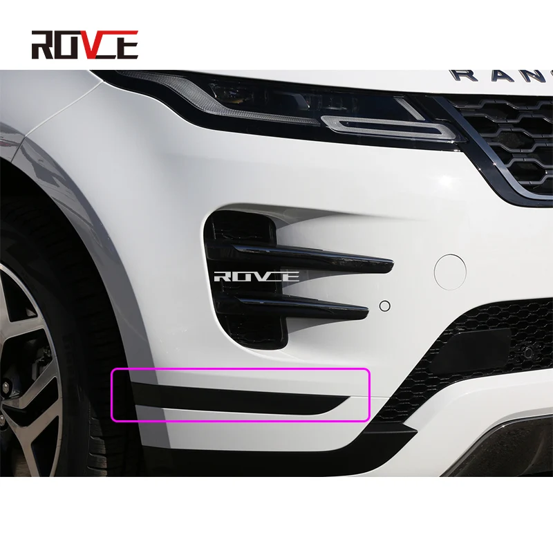 ROVCE LED Front Bumper Fog Lights Assembly For Land Rover Range Rover Evoque L551 2020-2023 LR116034 LR116033 Car Accessories