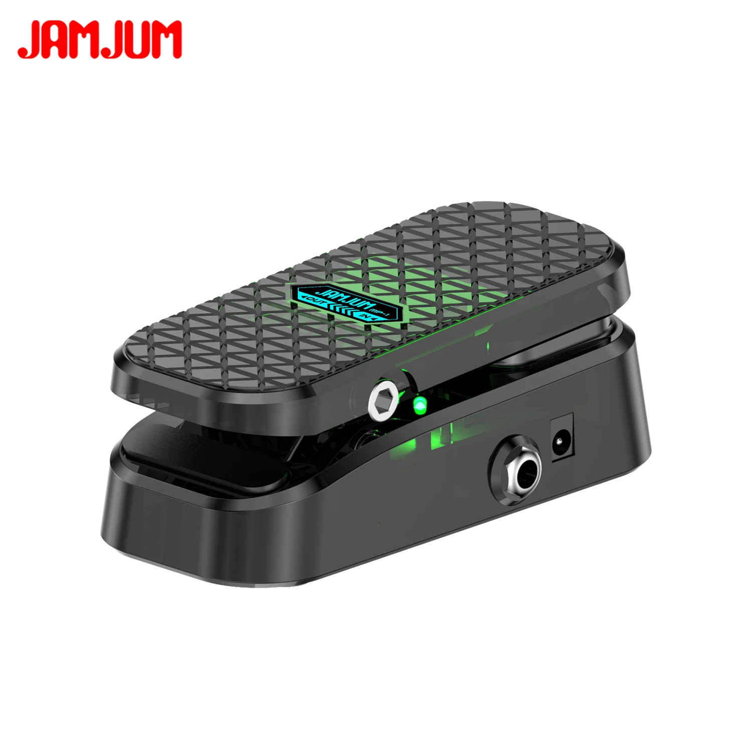 Pedal de volumen Wah con diapositiva silenciosa, diseño antideslizante y no requiere energía para efectos de amplificador de guitarra