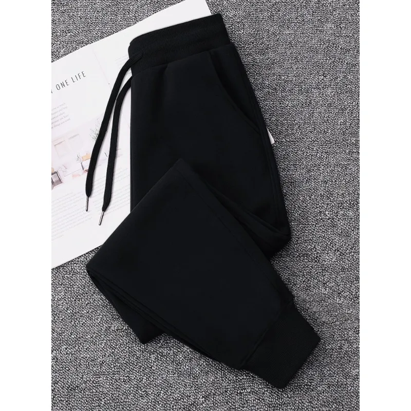 

Cotton sports pants for men and women in autumn 2025 slim and casual nine point versatile pants