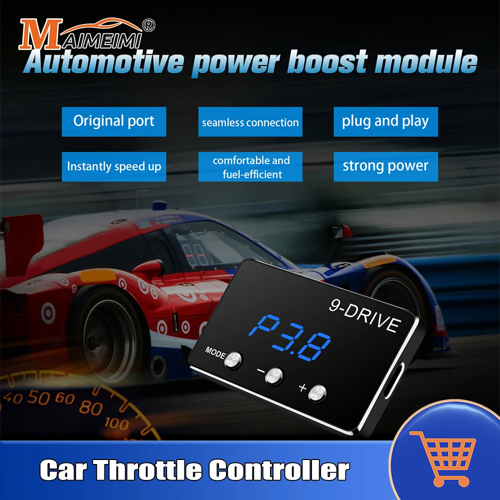 F1 Car Electronic Throttle Controller Racing Accelerator Potent Booster For Dodge For Chrysler Tuning Parts Accessory
