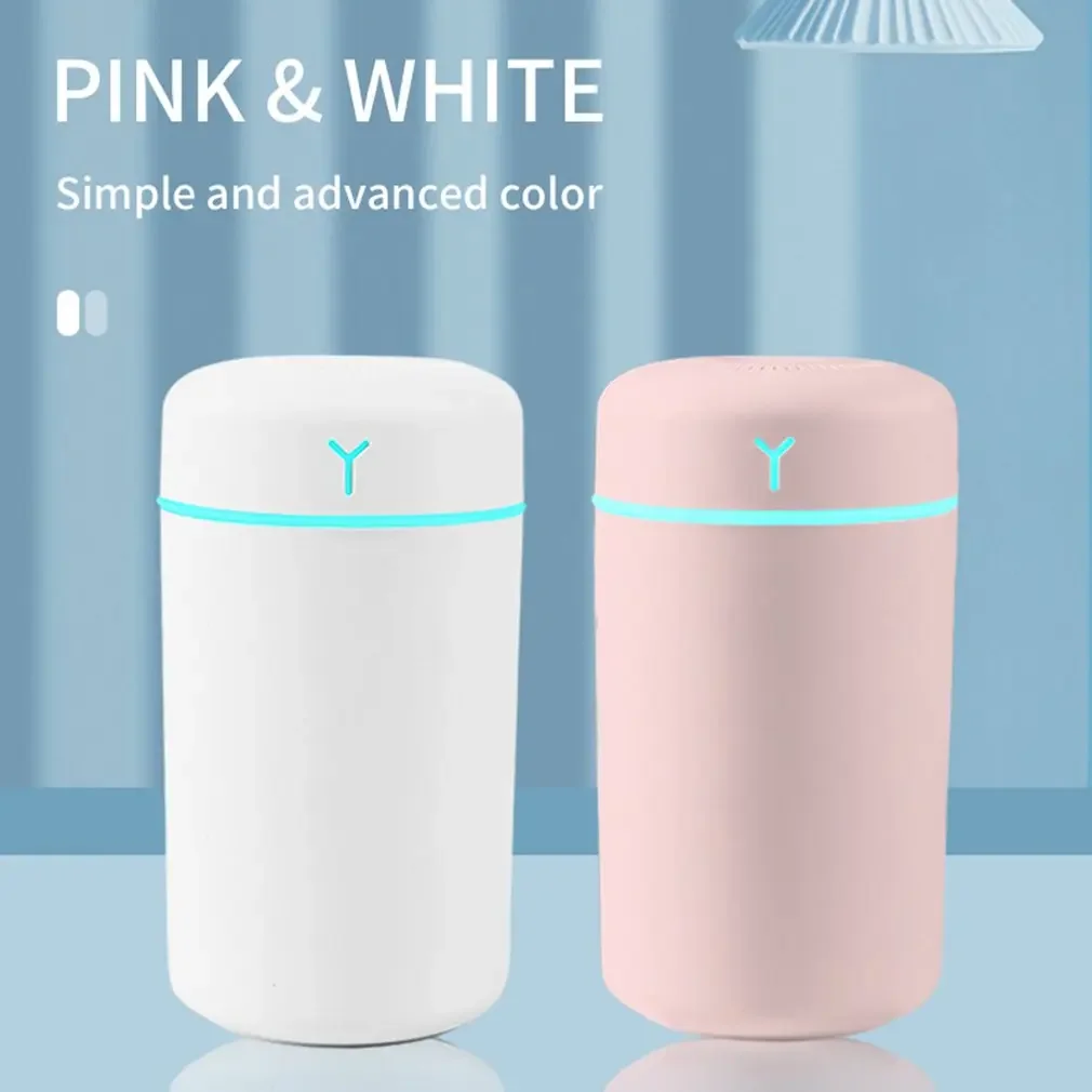 420ml Silent Air Humidifier With Night Light, Portable USB Charging - Creative Mist Maker, Automatic Air Diffuser