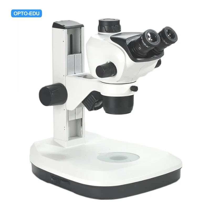 OPTO-EDU A23.2605-TL Stereoscopic Zoom Stereo Microscope 0.65~5.3x Trinocular High Resolution Product