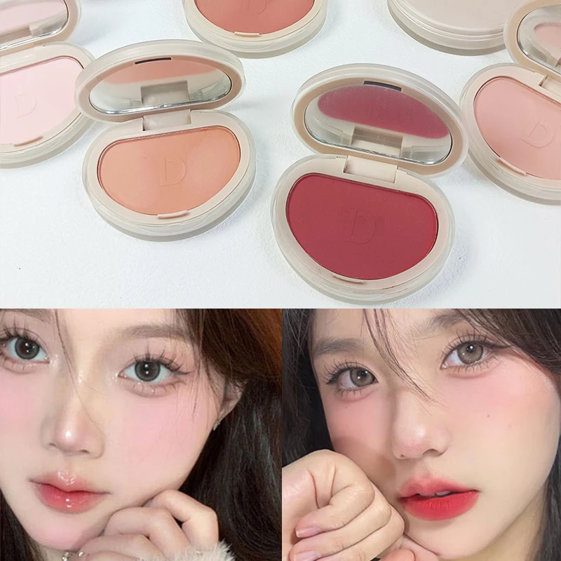 Monochrome Honey Powder Blusher Palette Rubores High Pigment Matte Natural Brightening Rouge Setting Contour Korean Dupes Makeup