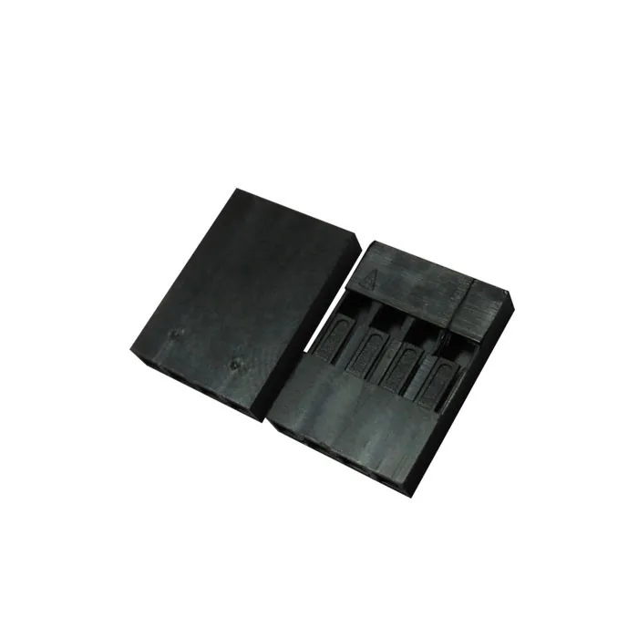 HAILANGNIAO 1000pcs Dupont Head 2.54mm 4P 1X4P Dupont Plastic Shell Pin Head Connector Jumper Wire Cable Housing Plug Female