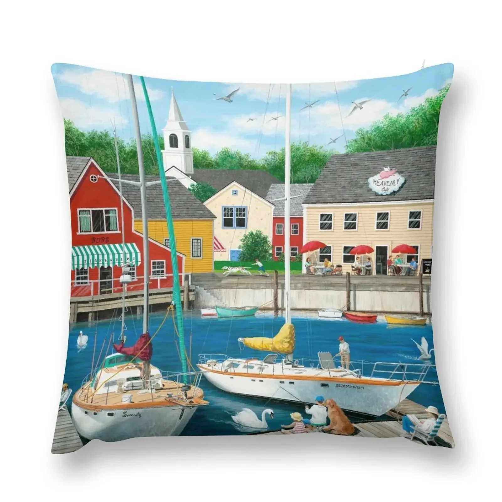 Swan's Haven Throw Pillow Pillowcases Cushion Covers Sofa christmas cushions covers Decorative pillow case pillow