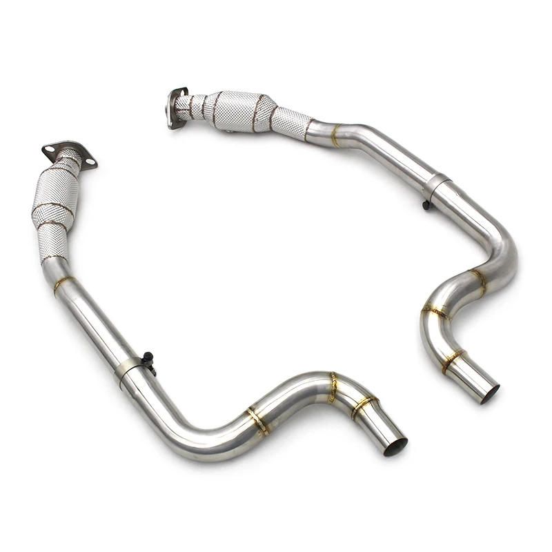 

Custom 3.0T Stainless Steel Catted Exhaust Downpipe F-PACE With Cell Cats Exhaust System