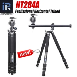 INNOREL Professional Horizontal CNC Heavy Tripod HT284A,Maxheight 182cm,With Central Column, for DSLR Camera Video Camcorder