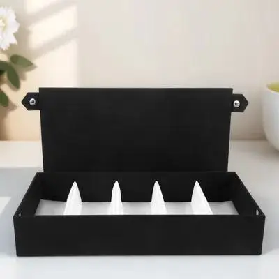 

Glasses Organizer Case Premium Material Wear Resistant Eyeglass Storage Compact Portable Glasses Container Convenient Daily Use