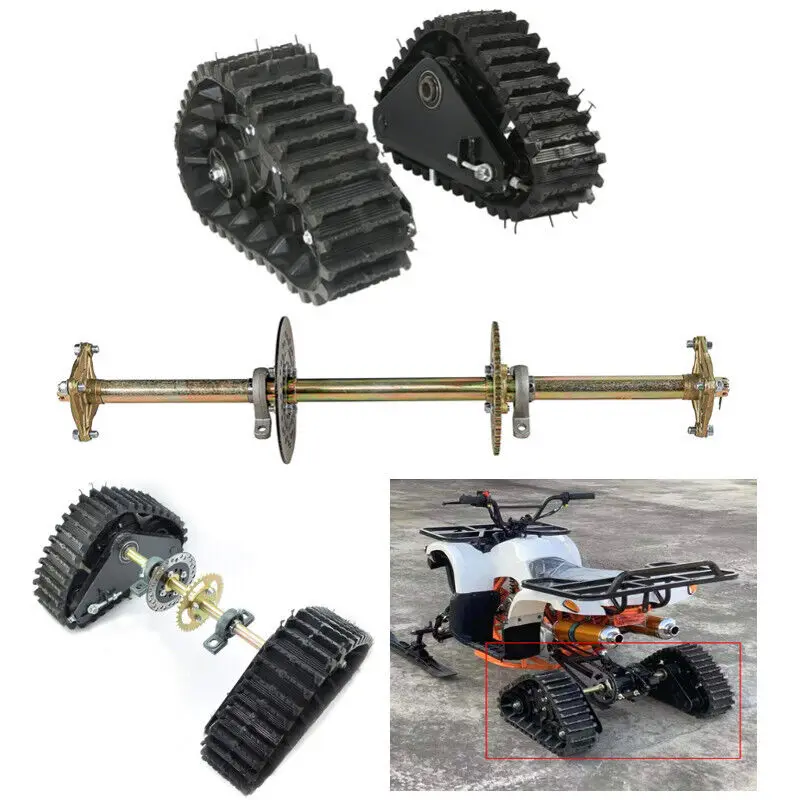 

Go Kart Karting UTV Buggy Quad 32" Rear Axle Electromotor ATV Snow Sand Tracks