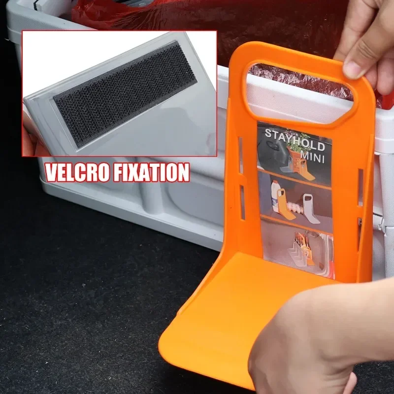 1/2PCS Car Back Auto Trunk Fixed Rack Holder Luggage Box Stand Shake-proof Organizer Large Size Fence Storage Holder