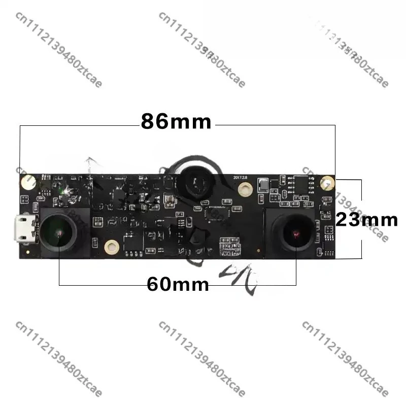 4K 1080P Binocular 3D USB Camera Module Depth Detection 3D Ranging Face Recognition Vision Sensor